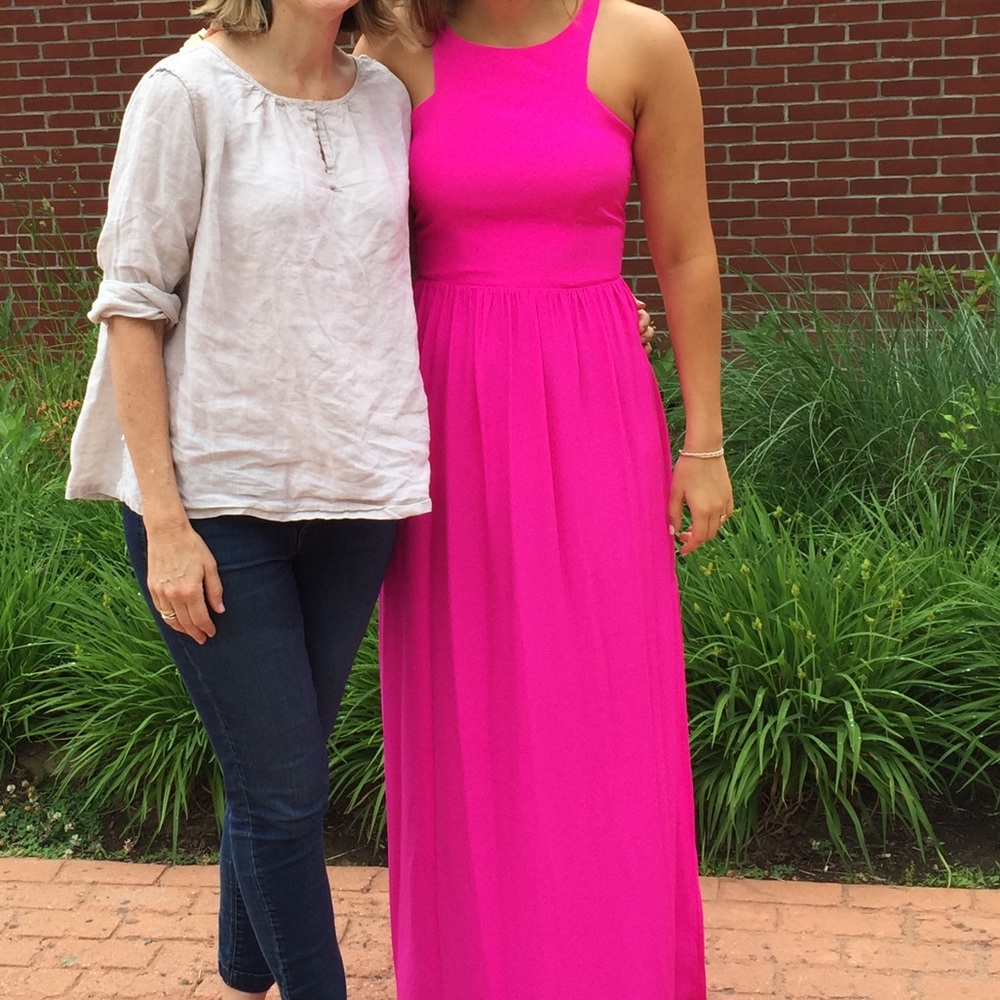 Beautiful Amanda Uprichard fuchsia dress!!